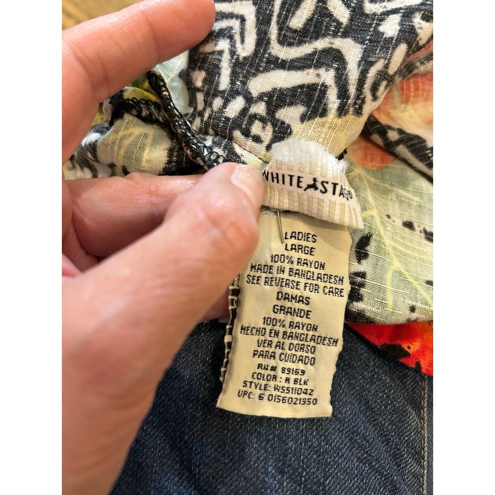 White Stag Tropical Shirt - L - Picture 4 of 4
